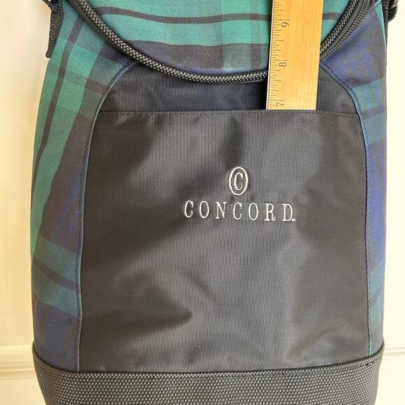 NEW Concord 2 Bottle Wine Carrier Tote, Insulated Wine Cooler Bag w Handles - Picture 3 of 14